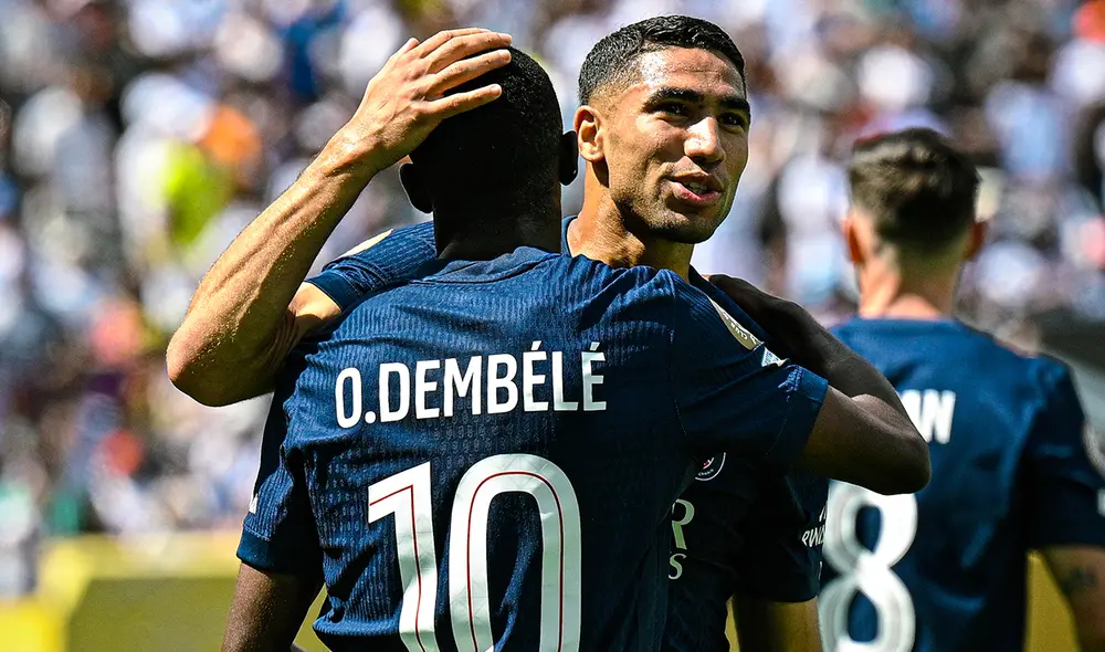 El equipo de Luis Enrique anotó la mayoría de goles en el primer tiempo de este partido. Foto: PSG