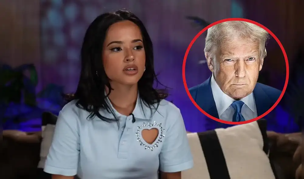 Becky G critica las políticas migratorias de Donald Trump. Foto: EFE & France 24 Becky G critica las políticas migratorias de Donald Trump. Foto: EFE & France 24
