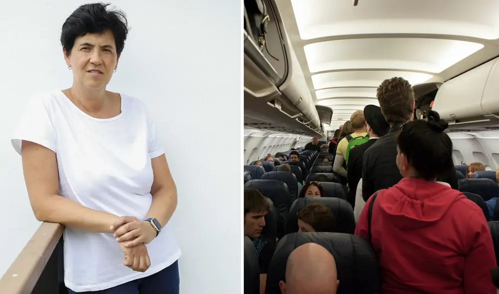 Fátima Román salvó la vida de un infante con paro cardíaco en un avión en España.