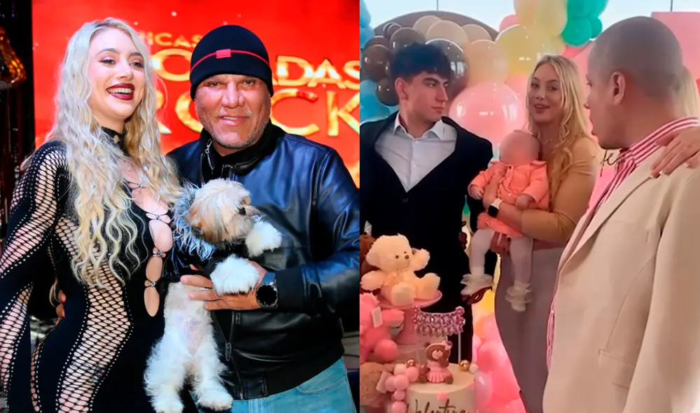 Aixa Sosa compartió su felicidad al conocer a los bebés y desmintió cualquier malentendido con Dailyn Curbelo. Fotos: Instagram/Mauricio Diez Canseco