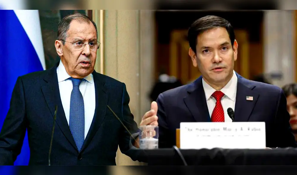 Marco Rubio y Serguéi Lavrov se reúnen en Malasia para tratar guerra en Ucrania tras ataques a Kiev.Foto: Composición LR/AFP