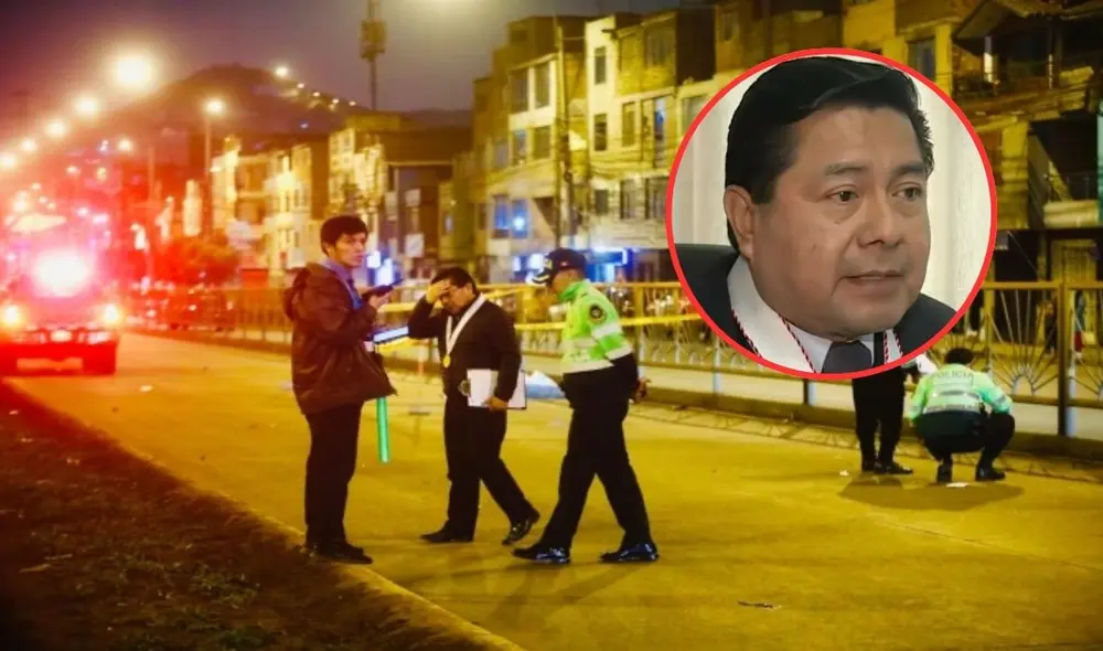 Fiscal declara luego de liberar a suboficial que atropelló a joven en el Metropolitano.