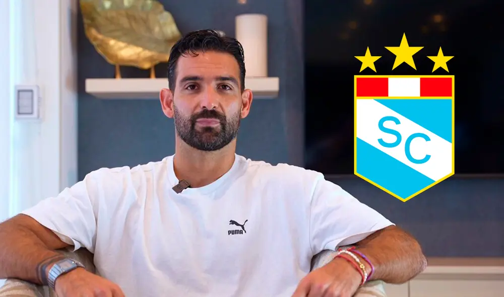 Martín Cauteruccio llegó a Sporting Cristal en el 2024. Foto: composición LR/captura de Sporting Cristal