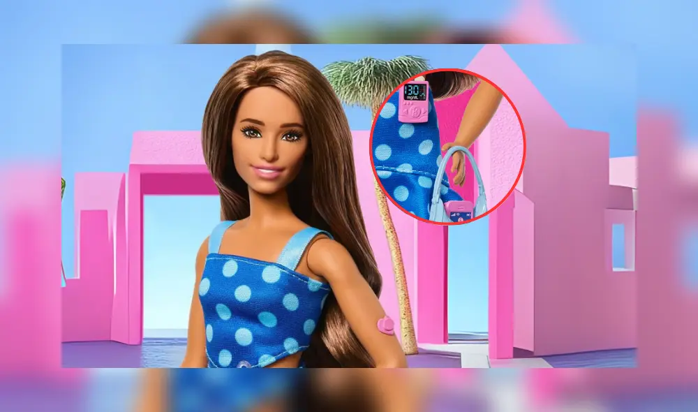 Barbie forma parte de la línea Fashionista.