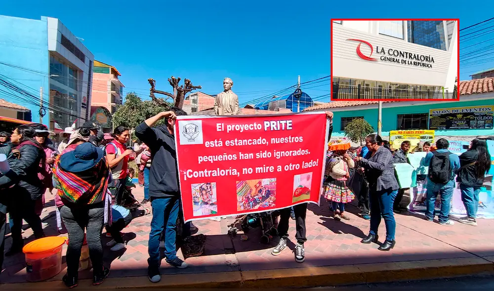 Padres de familia dicen que Contraloría frenan proyectos en beneficios de niños. Foto: Composición LR /Luis Álvarez, La República