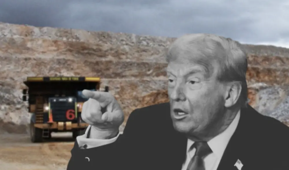 El arancel provocó un aumento histórico del 17% en el precio en la Bolsa Comex. Foto: composición LR