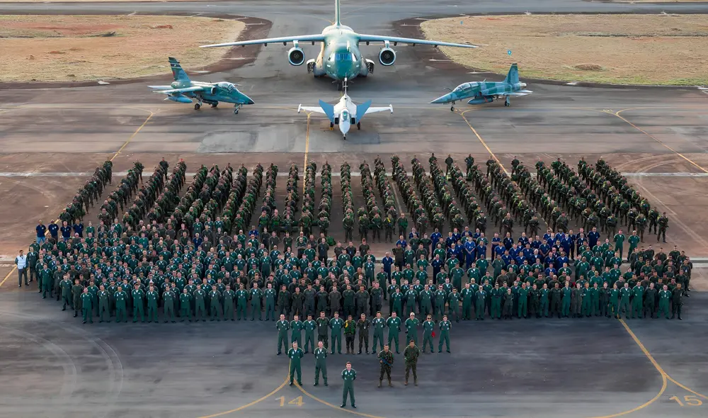 El Global Firepower 2025 posiciona a Brasil como el país con mayor fuerza aérea en la región. El Global Firepower 2025 posiciona a Brasil como el país con mayor fuerza aérea en la región.