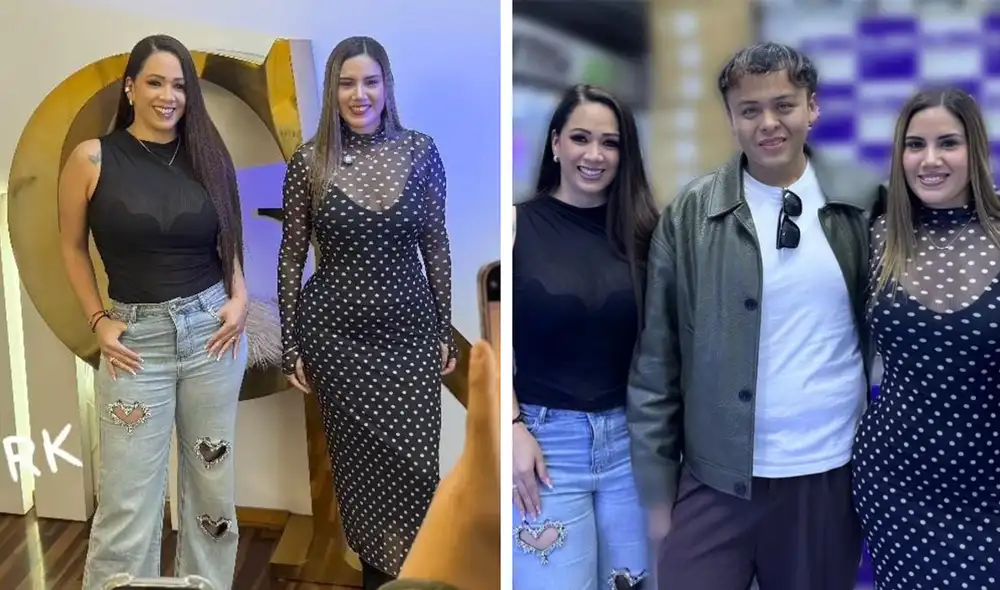 Melissa Klug y Darinka Ramírez sorprenden al aparecer juntas y se lucen en exclusivo evento. Foto: Composición LR/captura Instagram