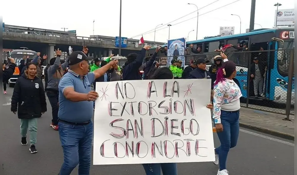 Anuncian paro de transportistas por incremento de extorsiones en Lima.