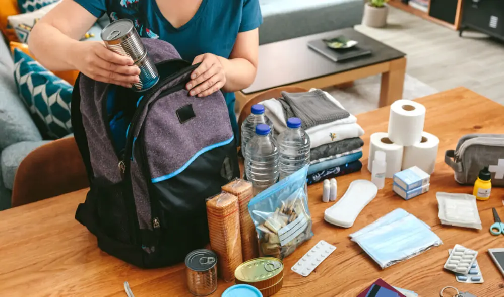 Una mochila de emergencia preparada para cualquier sismo puede ser clave para salvaguardar tu integridad.