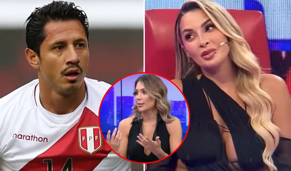La 'Chama' sorprende con fuerte rumor entre Macarena Gastaldo y Gianluca Lapadula. Foto: Composición LR/captura YouTube