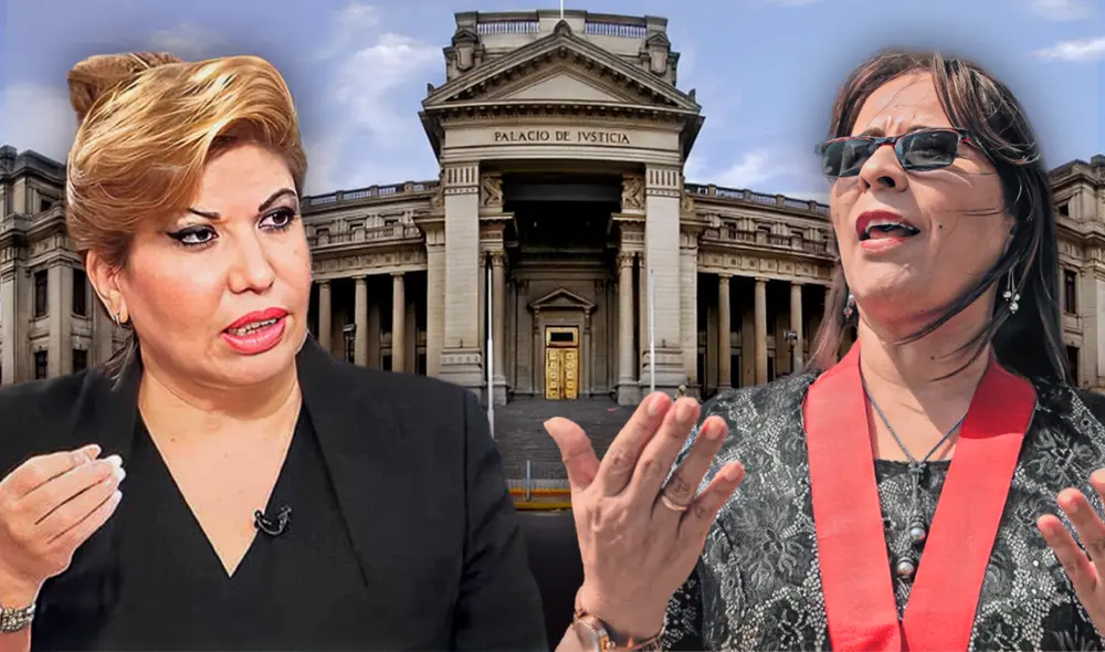 Cano y Benavides trabajaron juntas en el Poder Judicial | Composición: Ariana Espinoza / Foto: LR.