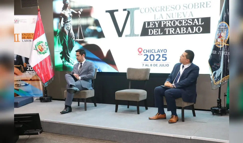 Evento judicial en el norte del Perú. Fuente: Difusión