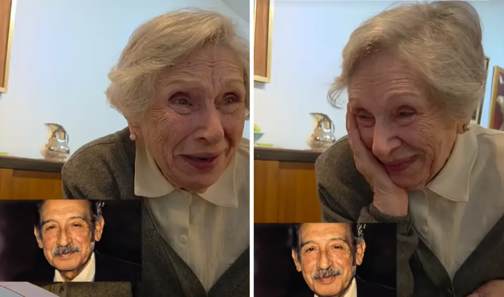 Una anciana de 100 años argentina se emociona en TikTok al "reencontrarse" por la IA con su esposo fallecido. Foto: Composición LR/@marto.com.ar-TikTok