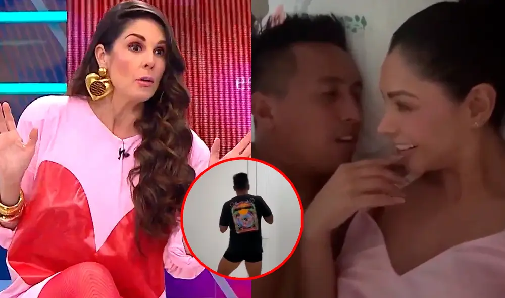 Pamela Franco y Christian Cueva causaron revuelo por sus videos en redes. Foto: Composición LR/Captura/YouTube