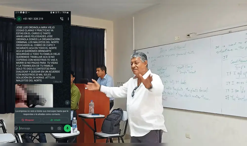 Denuncian a nuevo rector de la UNP. Foto: composición LR
