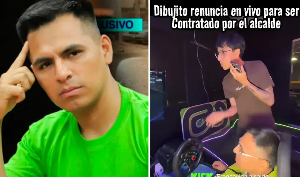 “Todo sea por el show”mencionó el joven cuando llamó a su jefe.