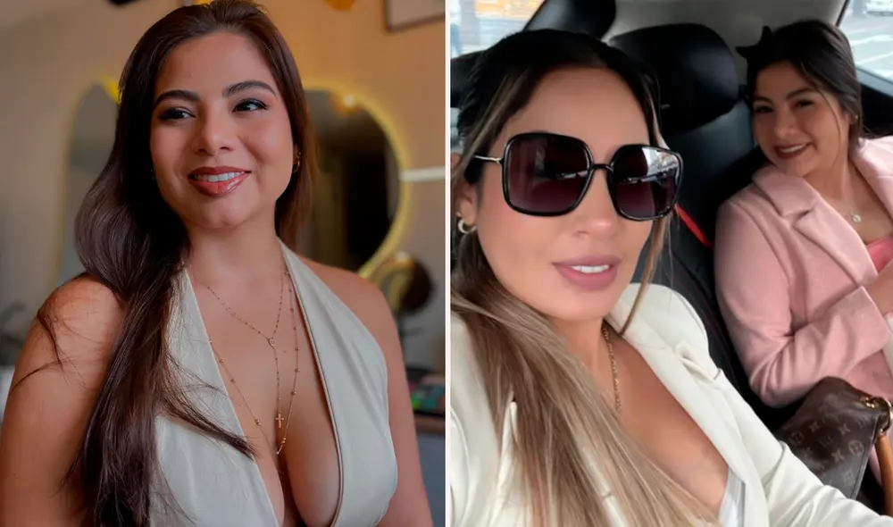 Pamela López presentó a su hija por primera vez en TV nacional en 'El valor de la verdad'. Foto: Composición LR/Instagram.