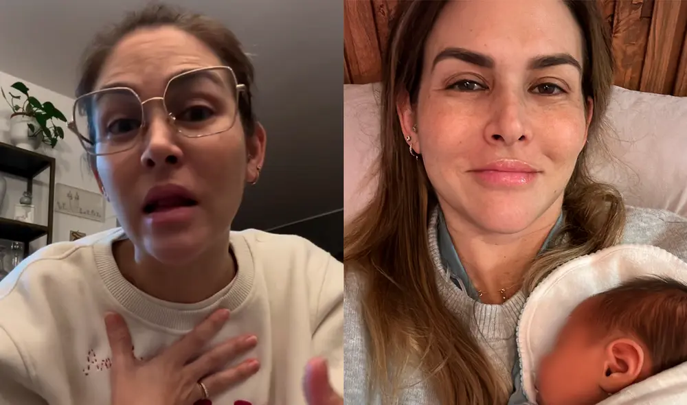 Anahí contó que tuvo que ser sometida a una cesárea de emergencia, lo que alteró sus expectativas sobre el parto. Explica que no estaba preparada para la situación y sintió culpa por no poder cuidar a su bebé. Fotos: Instagram