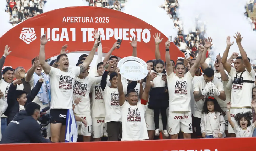 Universitario se quedó con el título del Torneo Apertura