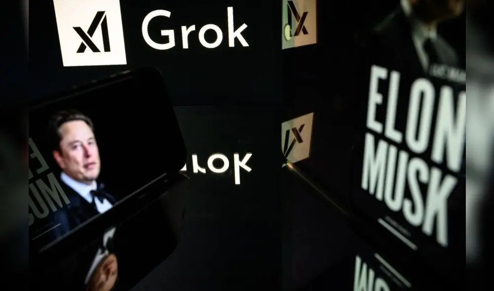 Elon Musk y su entorno han prometido mejoras significativas en la nueva versión: Grok 4. Foto: AFP Elon Musk y su entorno han prometido mejoras significativas en la nueva versión: Grok 4. Foto: AFP