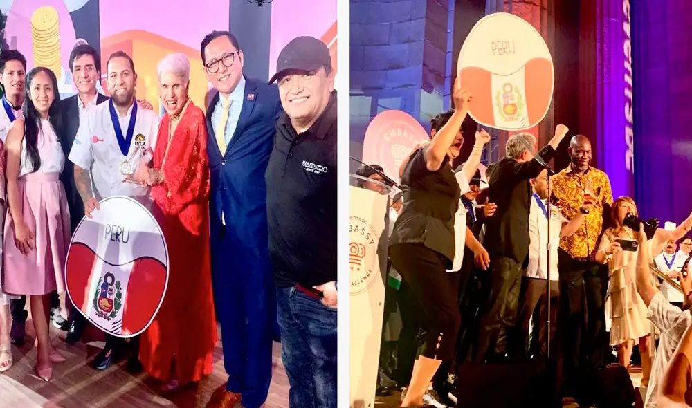 Perú gana el Embassy Chef Challenge 2025, celebrado el 10 de julio en Washington D.C., al alzarse con el primer lugar entre más de 40 países participantes. Perú gana el Embassy Chef Challenge 2025, celebrado el 10 de julio en Washington D.C., al alzarse con el primer lugar entre más de 40 países participantes.