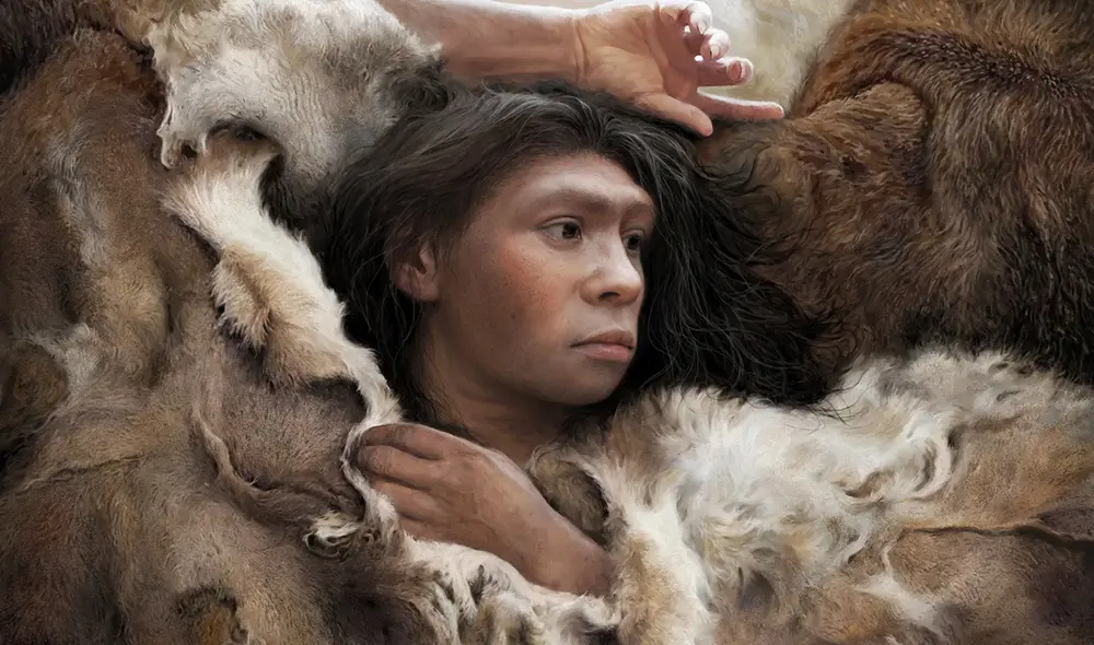 Los restos de una niña enterrada tenía características tanto de humano moderno (Homo sapiens) como de neandertal. Foto: Reddit