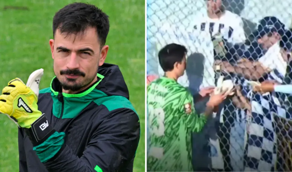 Billy Viscarra realizó un noble gesto con uno de los seguidores de Alianza Lima