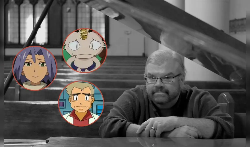 James Cathcart le dio voz a estos importantes personajes del anime de Pokémon, durante varios años. Foto: Composición LR / Facebook / The Pokémon Company