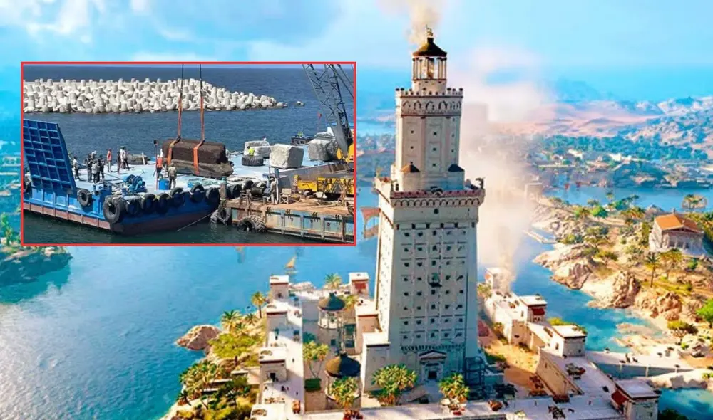 Tras 700 años, emergen 22 bloques monumentales del Faro de Alejandría bajo el mar. Tras 700 años, emergen 22 bloques monumentales del Faro de Alejandría bajo el mar.