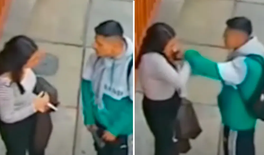 El hampón fue reducido segundos después de devolver el celular robado. Foto: Composición LR