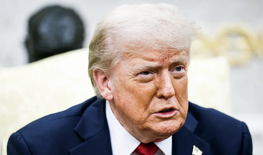 El presidente Donald Trump también destacó que Estados Unidos entregó 350.000 millones de dólares en asistencia a Ucrania. Foto: AFP El presidente Donald Trump también destacó que Estados Unidos entregó 350.000 millones de dólares en asistencia a Ucrania. Foto: AFP