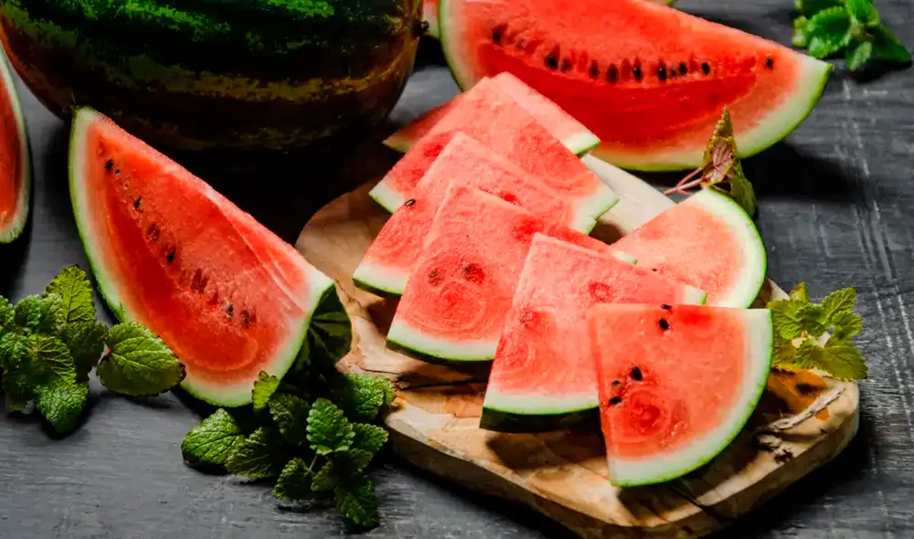 Estudios científicos avalan las propiedades de la sandía para mejorar nuestra salud. Foto: Fepadiet