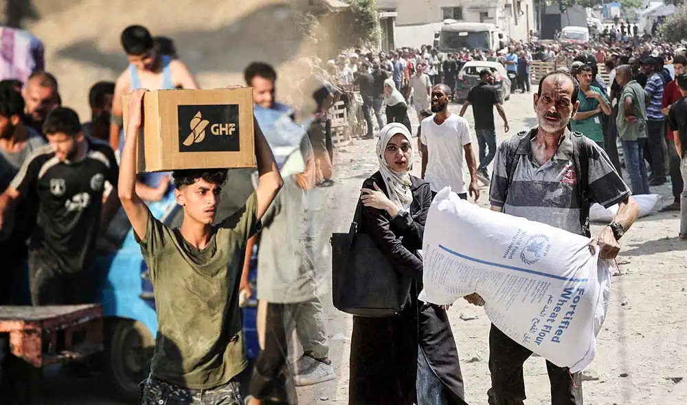 Isreal propone una "ciudad humanitaria" en Gaza en medio de conflictos y más de 58.000 muertos por sus ataques. Foto: composición LR/AFP