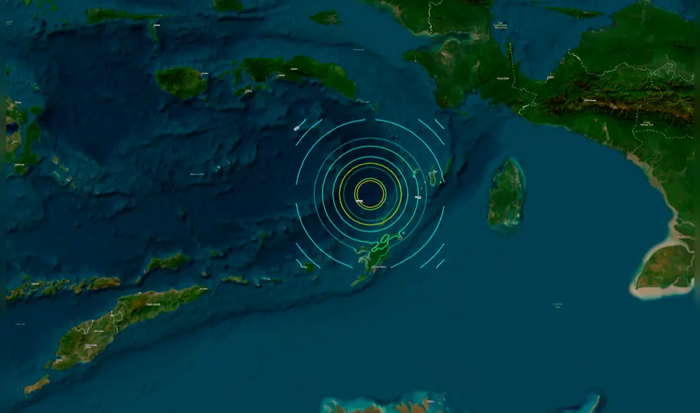 Sismo de hoy, 14 de julio, sorprendió a Panamá. Foto: USGS.
