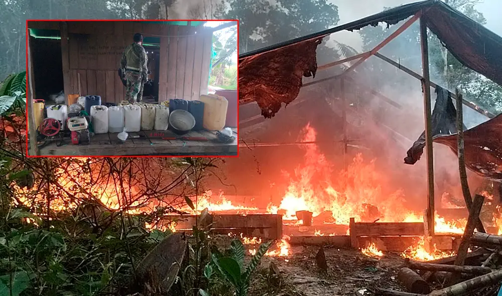 Operativo se realizó en la comunidad nativa Santa Rosa de Escalante.