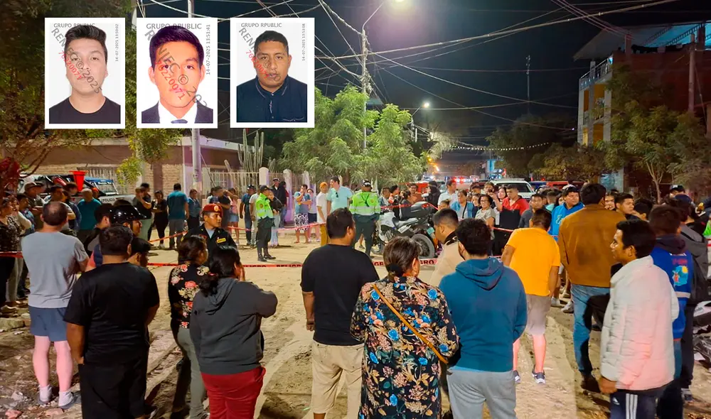 Crímenes ocurrieron en la vía pública. Pobladores exigen mayor seguridad.