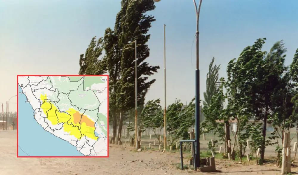 Senamhi ha emitido el aviso meteorológico 242, alertando sobre vientos moderados a fuertes en regiones como Cusco y Arequipa. Senamhi ha emitido el aviso meteorológico 242, alertando sobre vientos moderados a fuertes en regiones como Cusco y Arequipa.