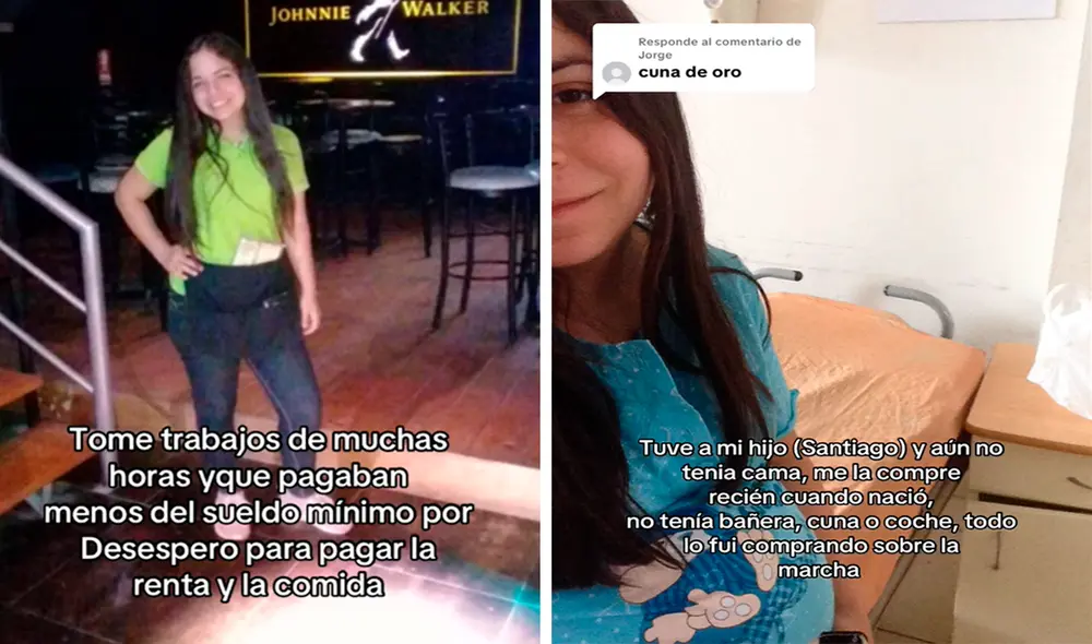 La madre venezolana en Perú contó que realizó emprendimientos para sacar adelante a su hijo.