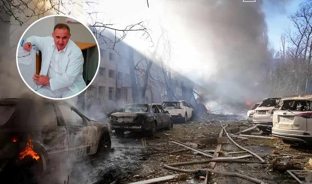 El doctor Borys Todurov se encargó del trasplante de corazón de la niña.