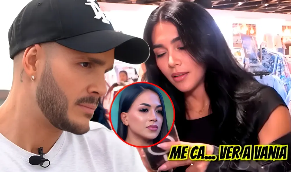 Vania Bludau expuso a Mario Irivarren. Foto: Composición LR/Captura/YouTube