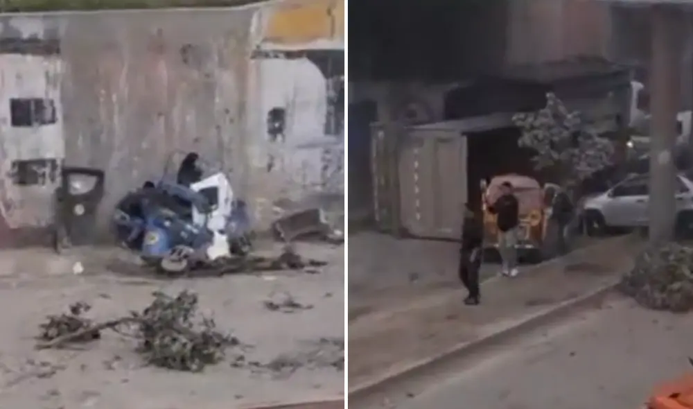 Un camión sin conductor provocó un choque múltiple en VES, afectando a vehículos y dejando heridos durante su paso.