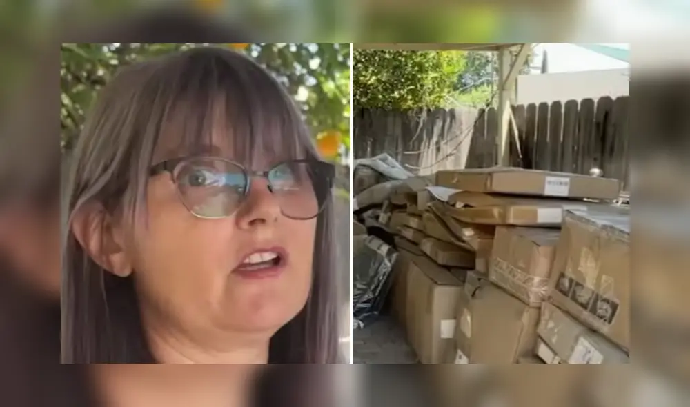 Una mujer de California recibió cientos de paquetes.