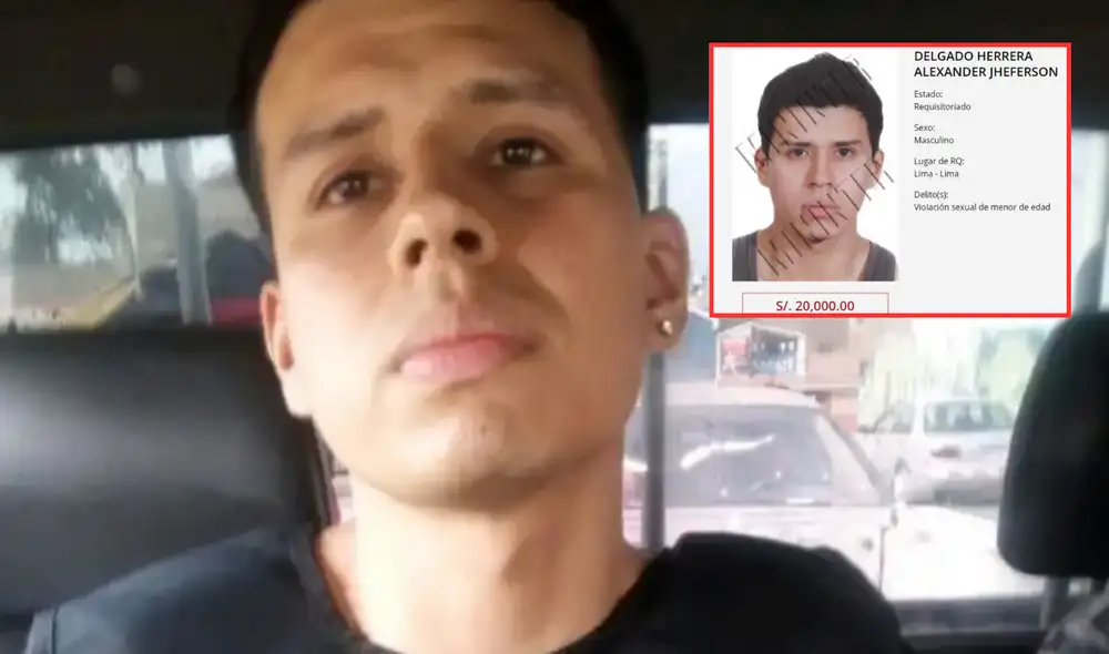Alexander Delgado Herrera escapó de prisión con ayuda de su hermano gemelo y ofrecieron una recompensa de S/20.000 por su paradero.