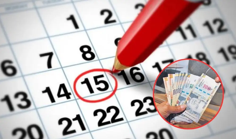 La gratificación de julio vence quincena del mes.
