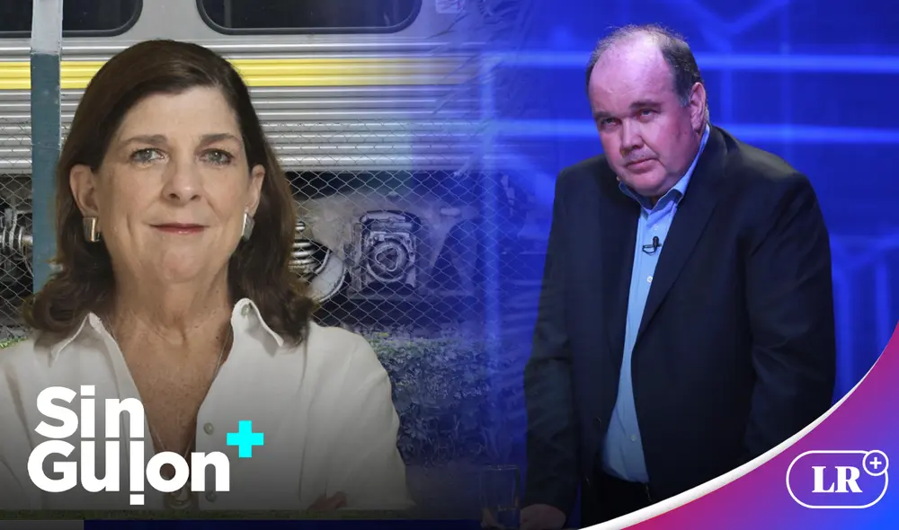 Rosa María Palacios critica trenes de RLA. Foto: composición LR