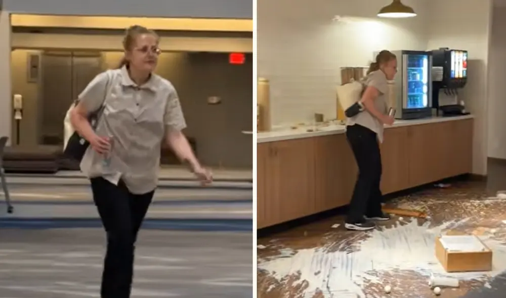 El despido ocurrió justo después de que terminara de preparar el desayuno buffet.