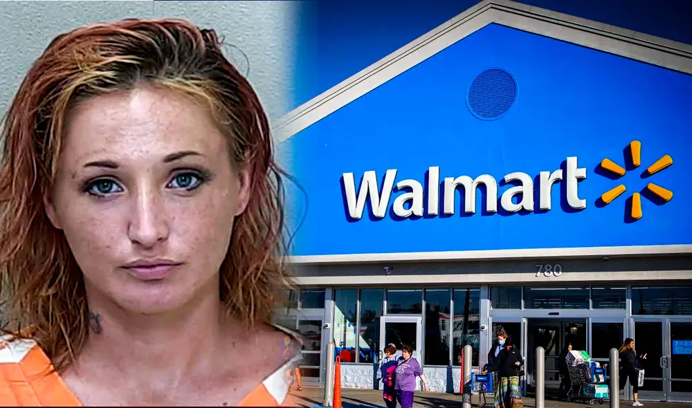 Mujer realizar gran robo de mercancía de más de US$1.000 en Walmart de Estados Unidos.