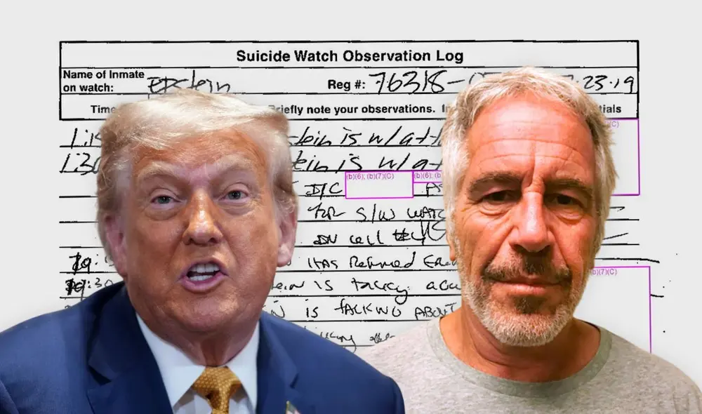 Donald Trump afirmó que el caso de Jeffrey Epstein son un total "engaño" en Estados Unidos.
