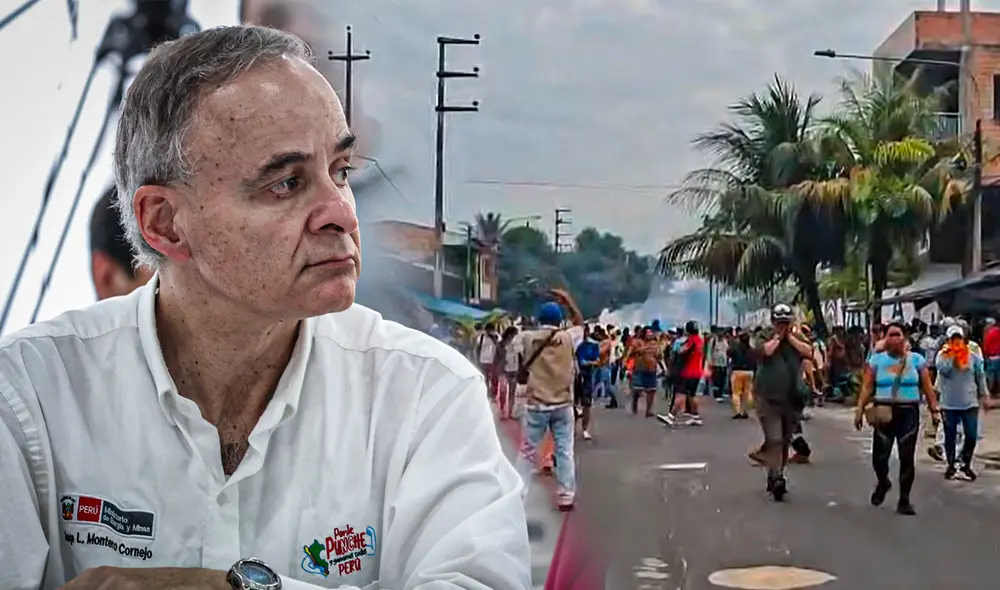 Ministro de Energía y Minas critica protestas de ciudadanos. Foto: composición LR